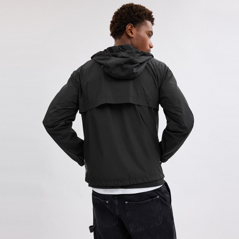 Coach Outlet Signature Full Zip Windbreaker In Recycled Polyester - Preorder