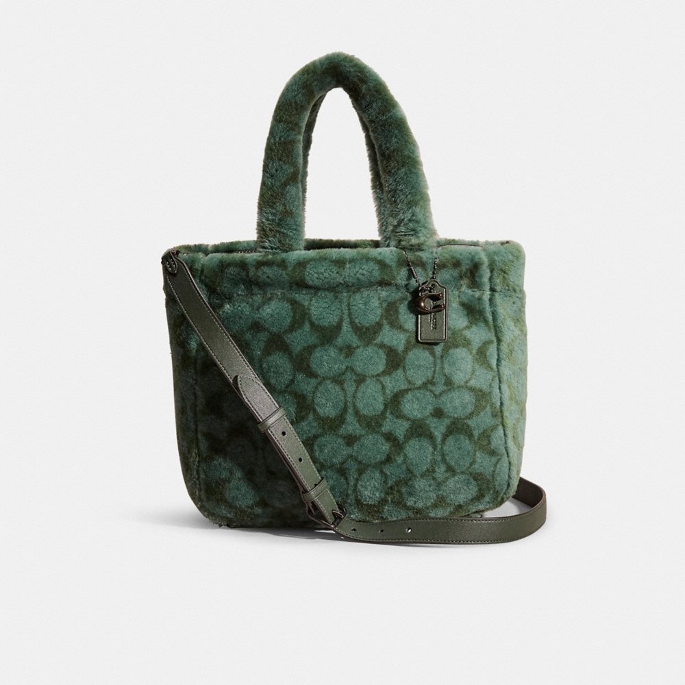 Coach Restored Tote 28 In Signature Shearling - Preorder