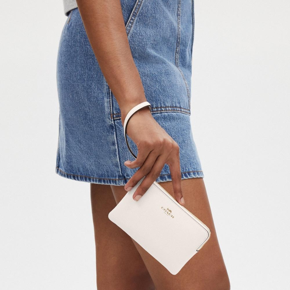 Coach Outlet Corner Zip Wristlet - Preorder
