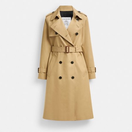 Coach Trench Coat - Preorder — Khaki