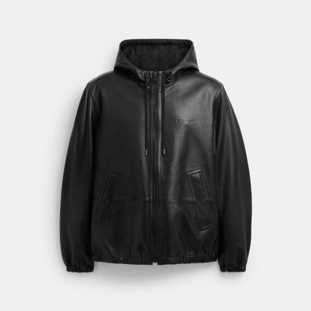 Coach Outlet Reversible Leather Trainer - Preorder — Black/Charcoal