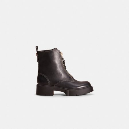 Coach Restored Liza Bootie - Preorder — Black