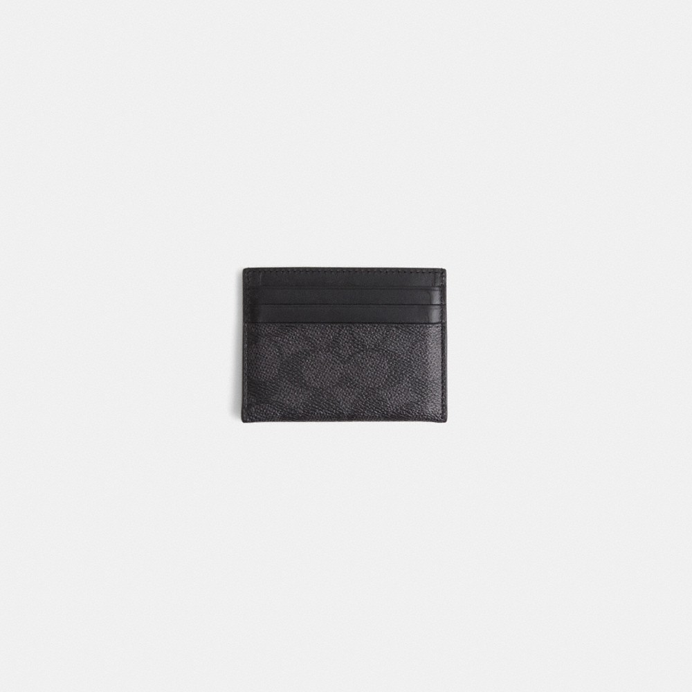 Coach Restored Card Case In Signature Canvas - Preorder
