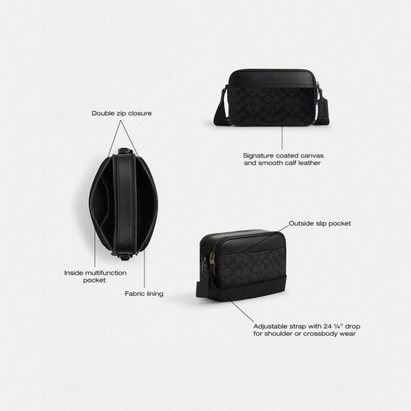 Coach Outlet Graham Crossbody Bag In Signature Canvas - Preorder
