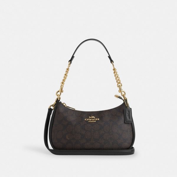 Coach Outlet Teri Shoulder Bag In Signature Canvas - Preorder