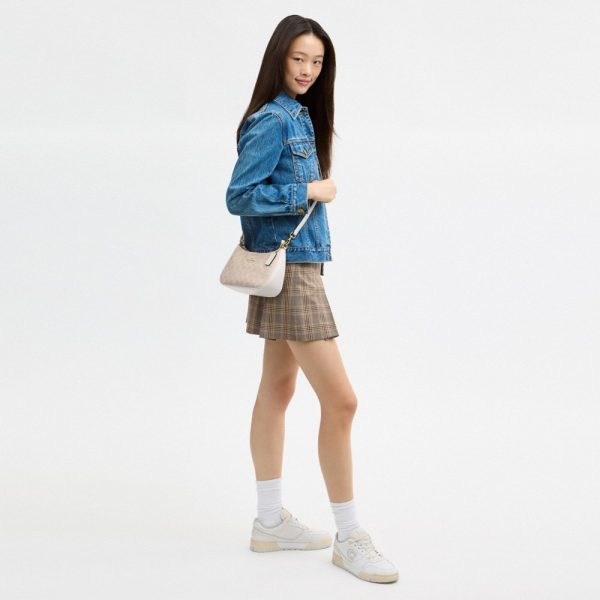 Coach Outlet Teri Shoulder Bag In Signature Canvas - Preorder