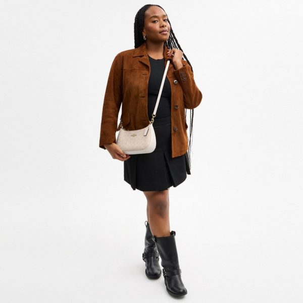Coach Outlet Teri Shoulder Bag In Signature Canvas - Preorder
