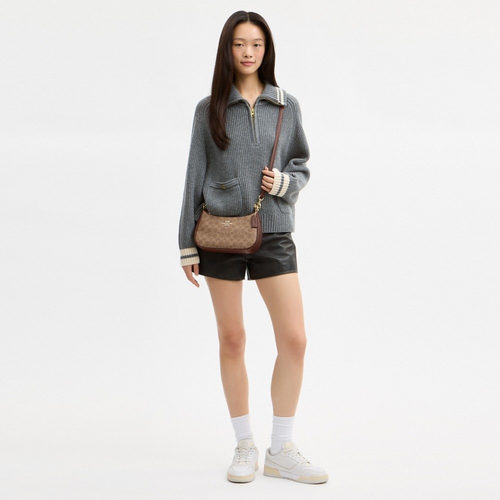 Coach Outlet Teri Shoulder Bag In Signature Canvas - Preorder