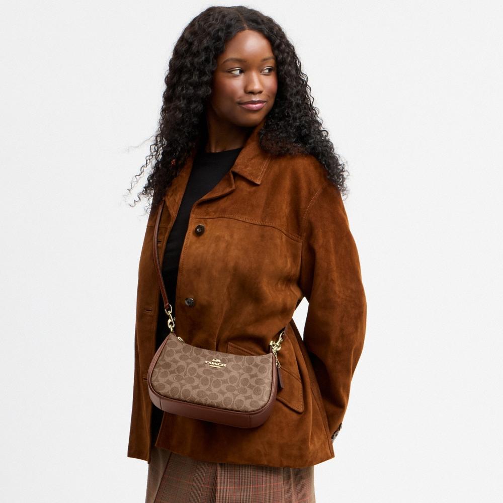 Coach Outlet Teri Shoulder Bag In Signature Canvas - Preorder