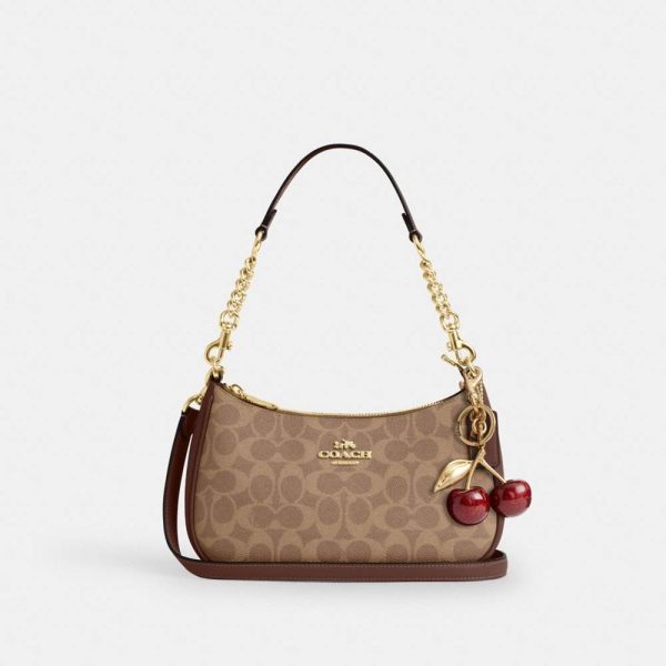 Coach Outlet Teri Shoulder Bag In Signature Canvas - Preorder
