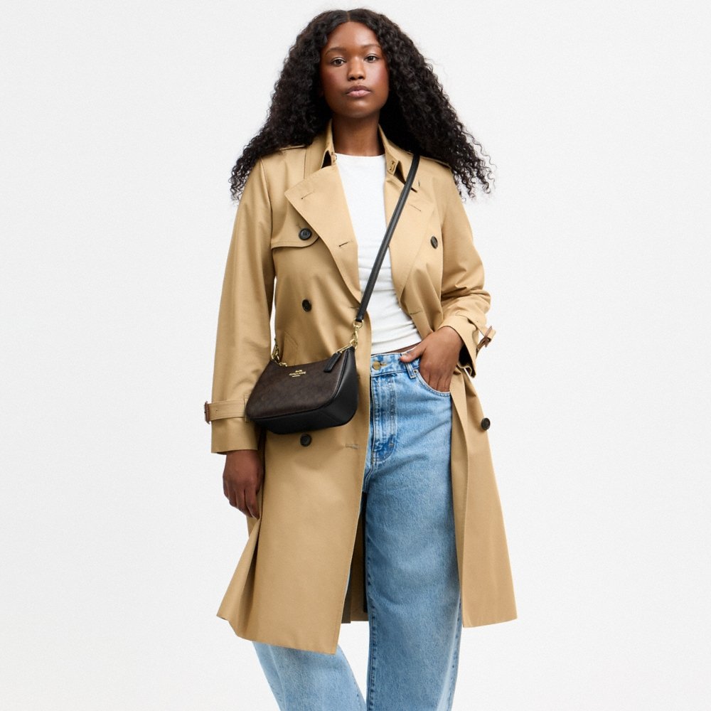 Coach Outlet Teri Shoulder Bag In Signature Canvas - Preorder