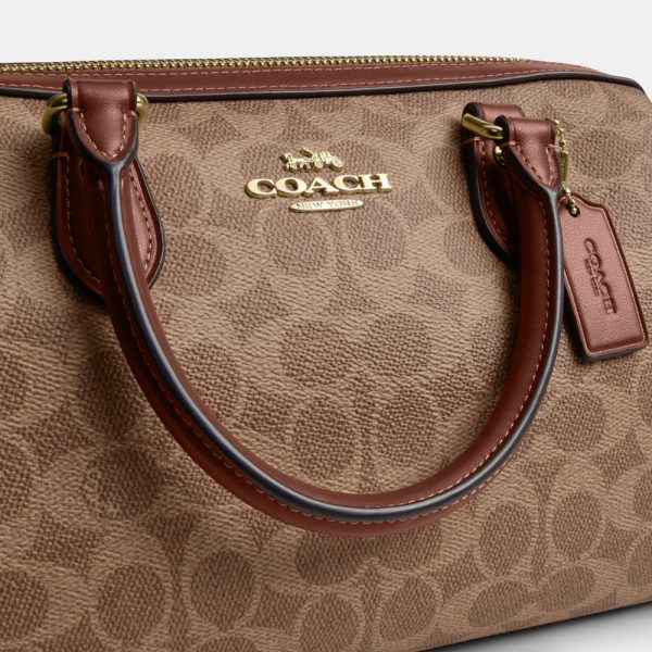 Coach Outlet Rowan Satchel Bag In Signature Canvas - Preorder