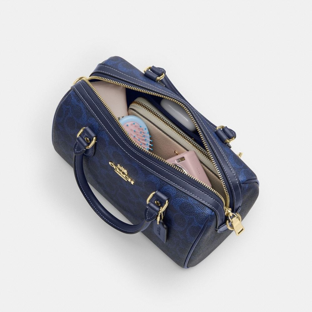 Coach Outlet Rowan Satchel Bag In Signature Canvas - Preorder