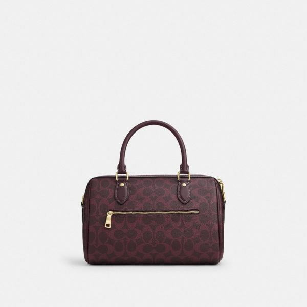 Coach Outlet Rowan Satchel Bag In Signature Canvas - Preorder