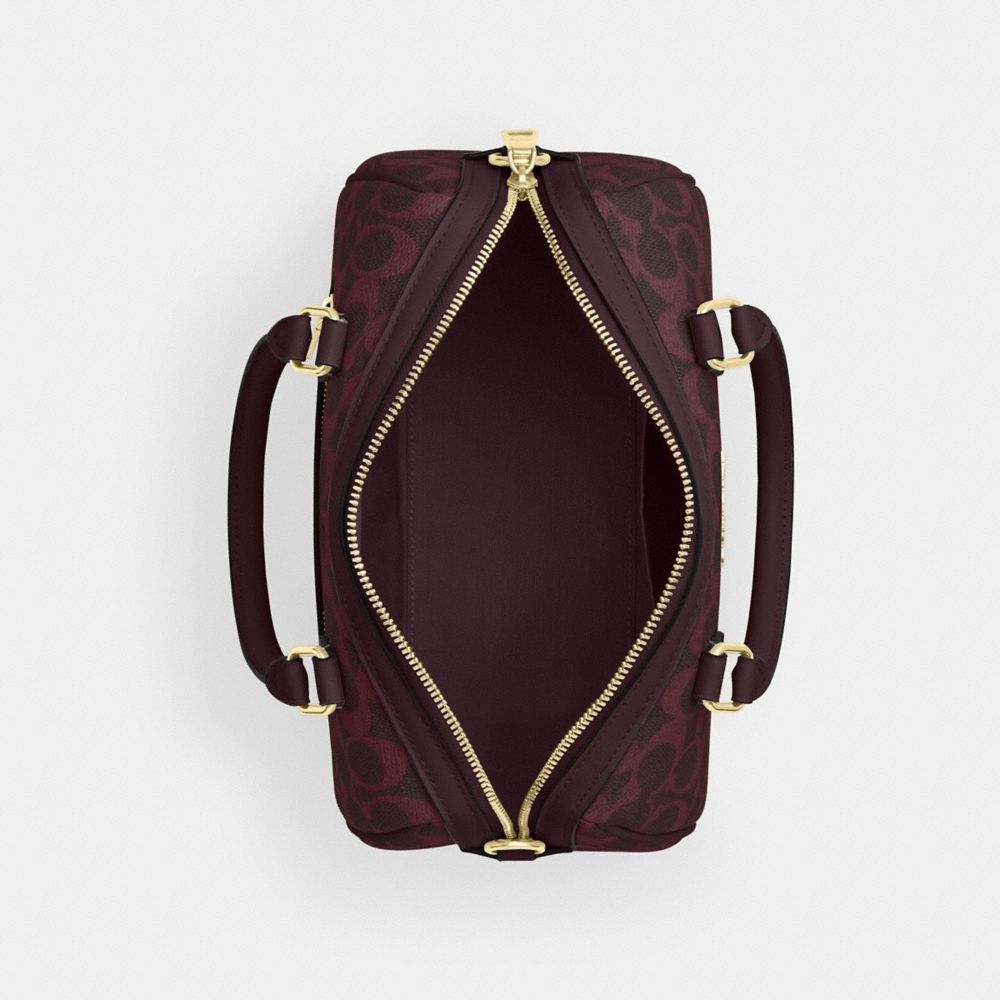 Coach Outlet Rowan Satchel Bag In Signature Canvas - Preorder