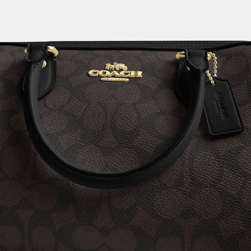 Coach Outlet Rowan Satchel Bag In Signature Canvas - Preorder