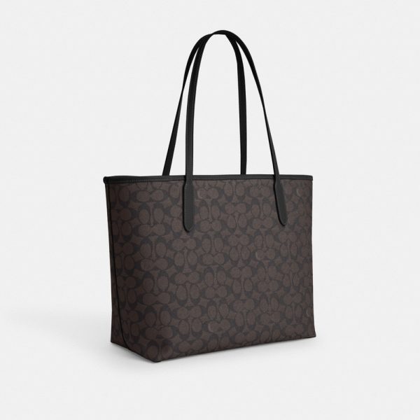 Coach Outlet City Tote Bag In Signature Canvas - Preorder
