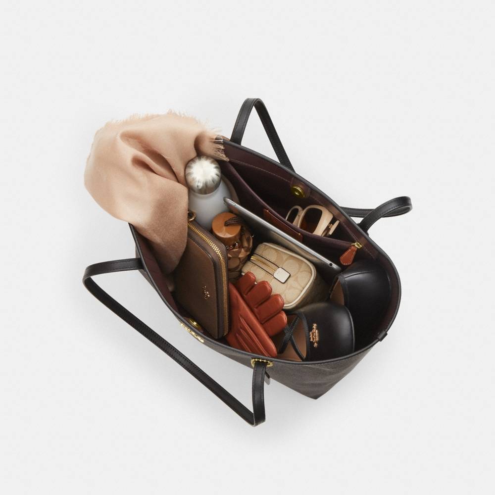 Coach Outlet City Tote Bag In Signature Canvas - Preorder