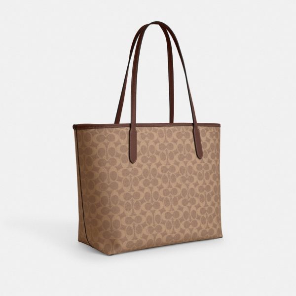 Coach Outlet City Tote Bag In Signature Canvas - Preorder