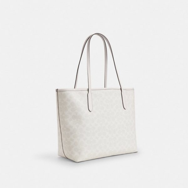 Coach Outlet City Tote Bag In Signature Canvas - Preorder