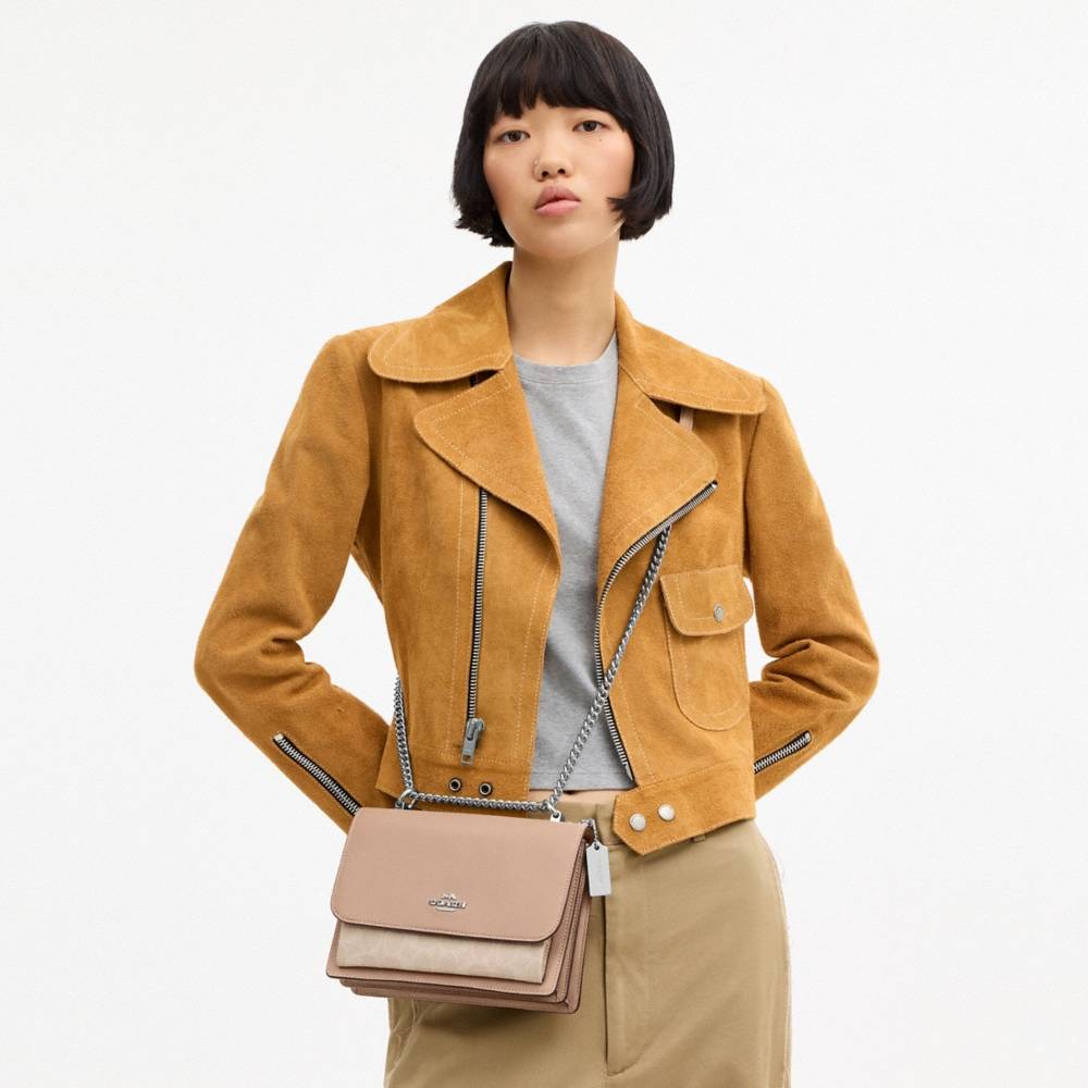Coach Outlet Klare Crossbody Bag In Signature Canvas - Preorder