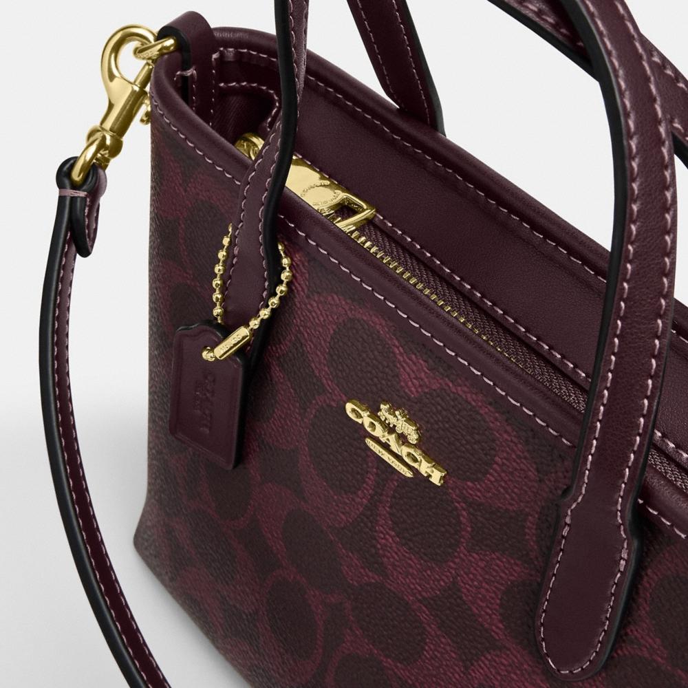 Coach Outlet City Mini Tote Bag In Signature Canvas - Preorder