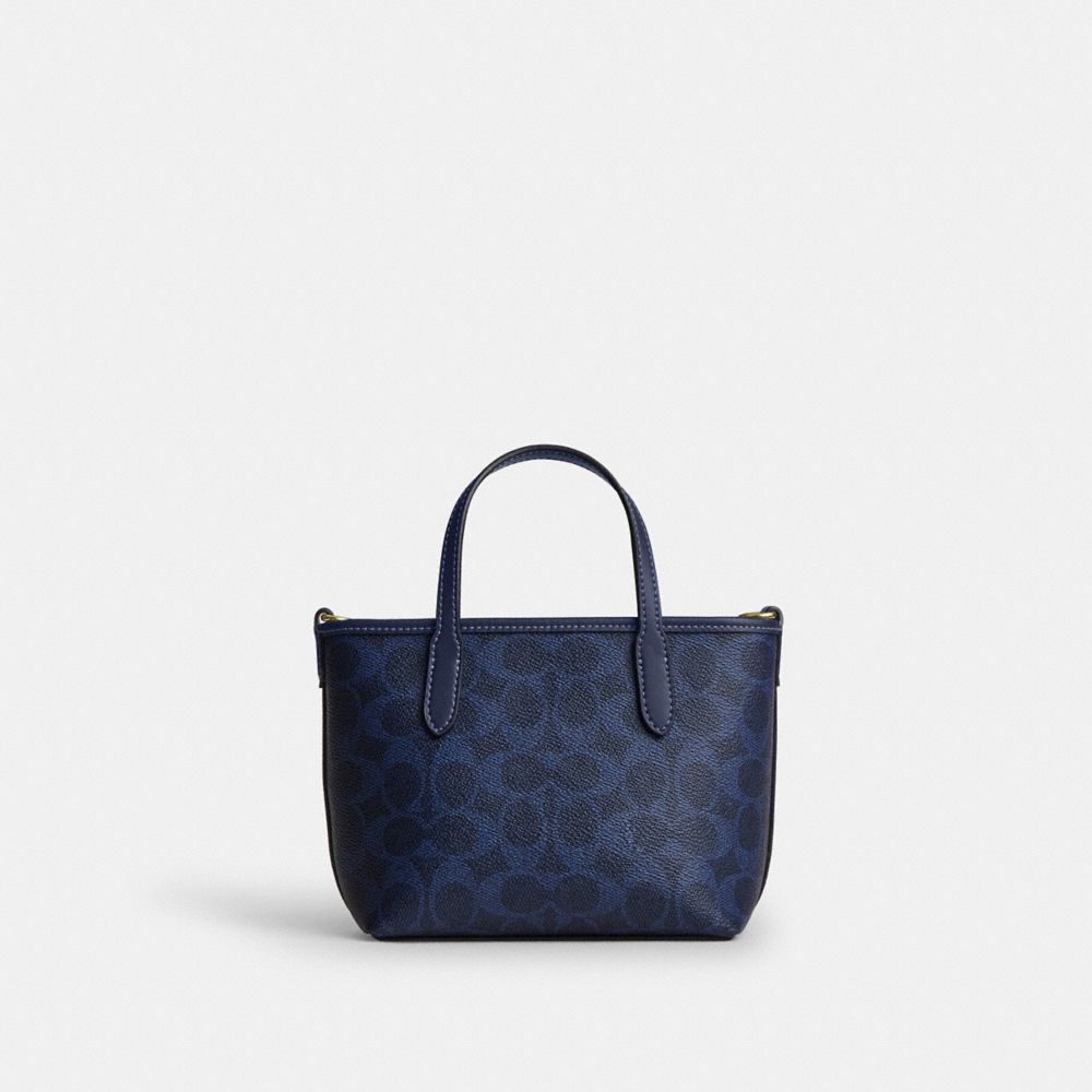 Coach Outlet City Mini Tote Bag In Signature Canvas - Preorder