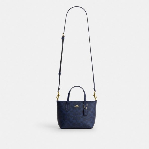 Coach Outlet City Mini Tote Bag In Signature Canvas - Preorder