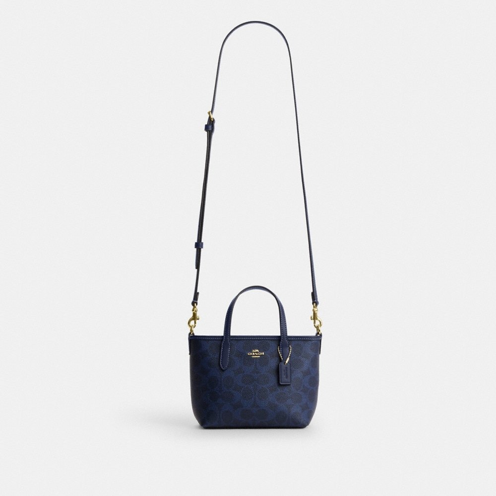 Coach Outlet City Mini Tote Bag In Signature Canvas - Preorder