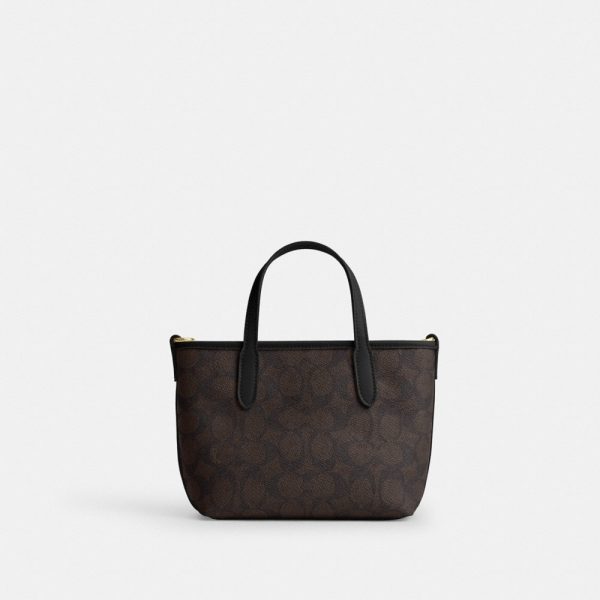 Coach Outlet City Mini Tote Bag In Signature Canvas - Preorder