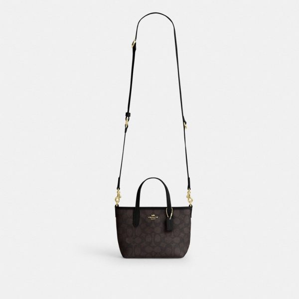 Coach Outlet City Mini Tote Bag In Signature Canvas - Preorder