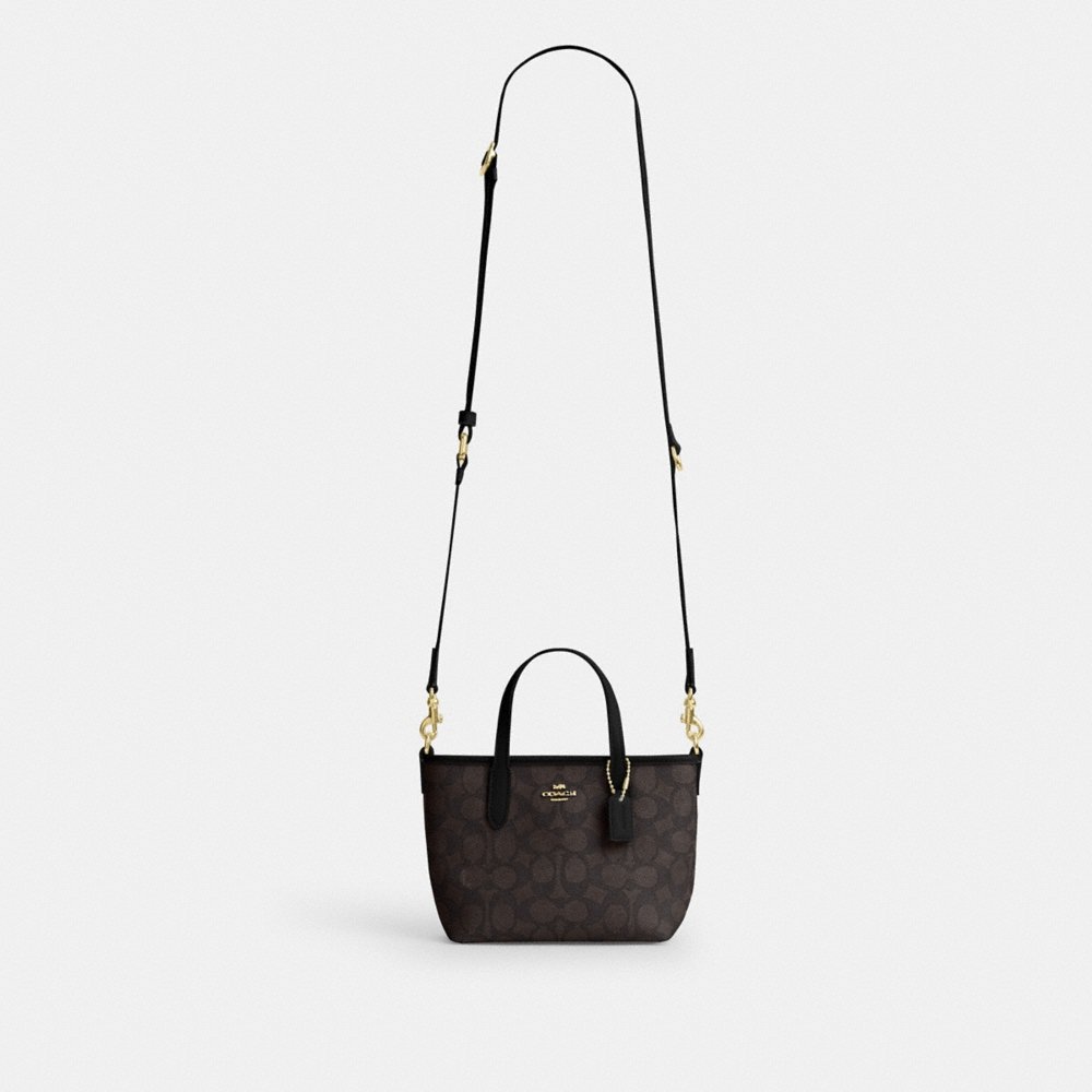 Coach Outlet City Mini Tote Bag In Signature Canvas - Preorder