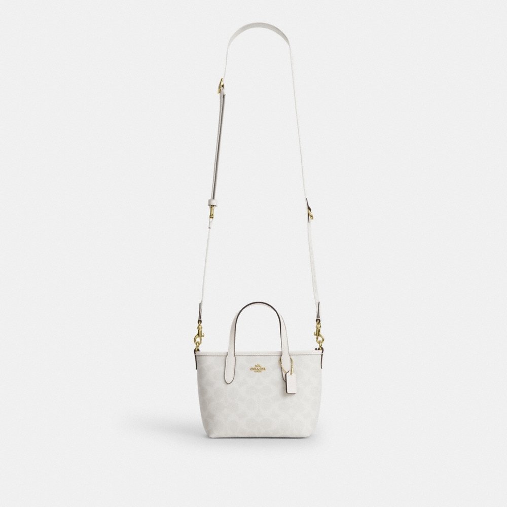 Coach Outlet City Mini Tote Bag In Signature Canvas - Preorder