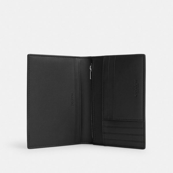 Coach Outlet Passport Card Case In Signature Canvas - Preorder