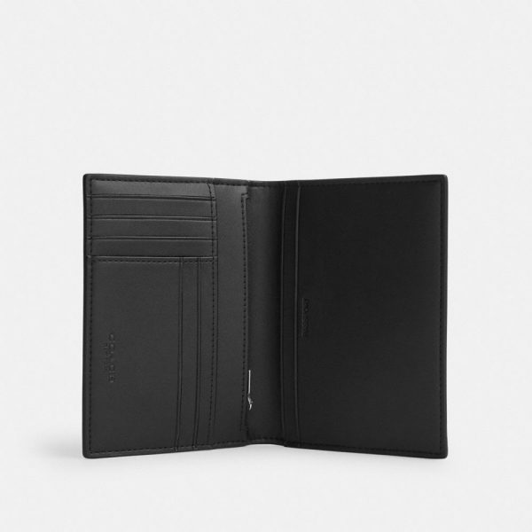 Coach Outlet Passport Card Case In Signature Canvas - Preorder
