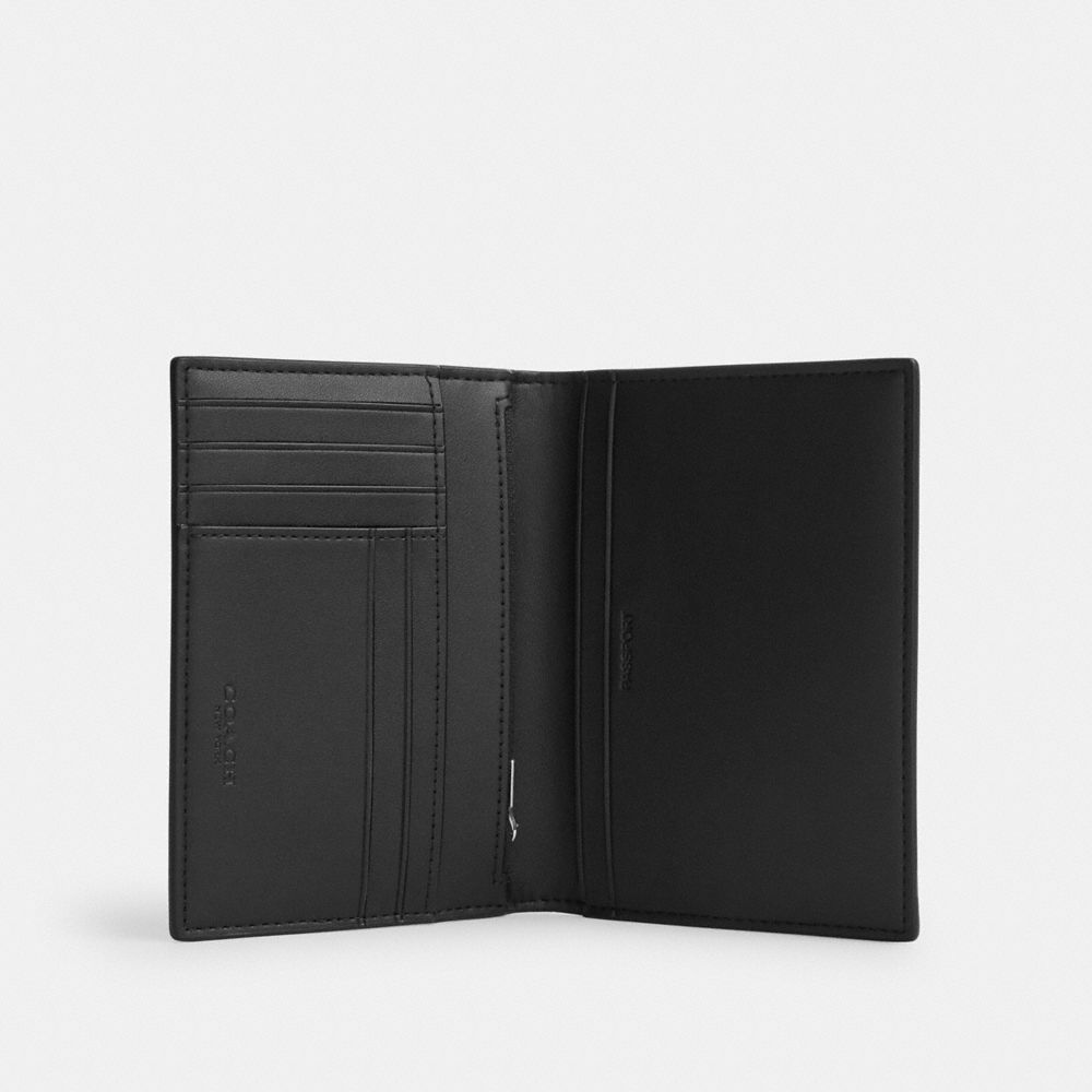 Coach Outlet Passport Card Case In Signature Canvas - Preorder