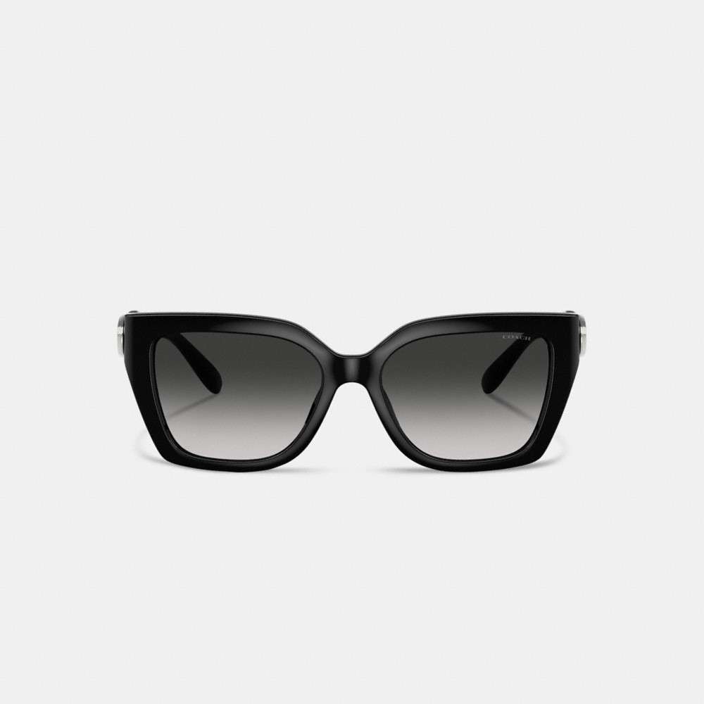 Coach Full Fit Maxi Sculpted C Square Cat Eye Sunglasses - Preorder