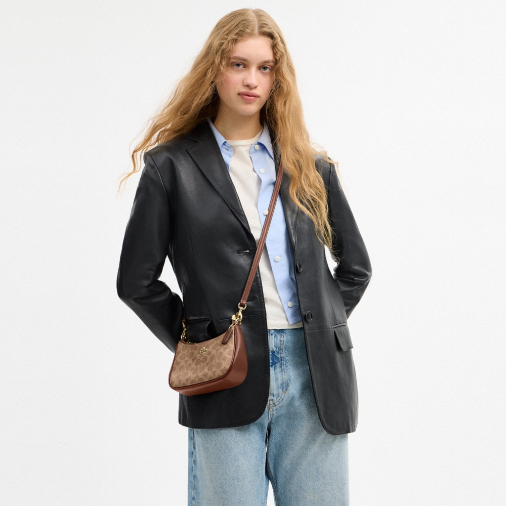 Coach Outlet Teri Mini Crossbody Bag In Signature Canvas - Preorder