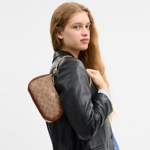 Coach Outlet Teri Mini Crossbody Bag In Signature Canvas - Preorder