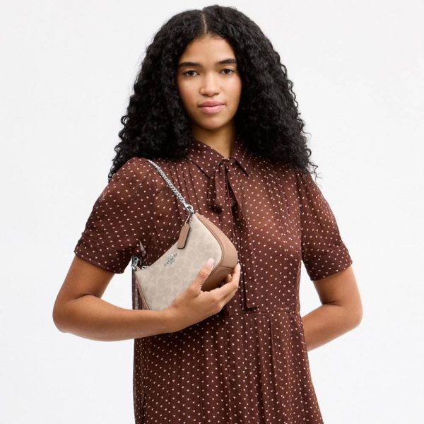 Coach Outlet Teri Mini Crossbody Bag In Signature Canvas - Preorder