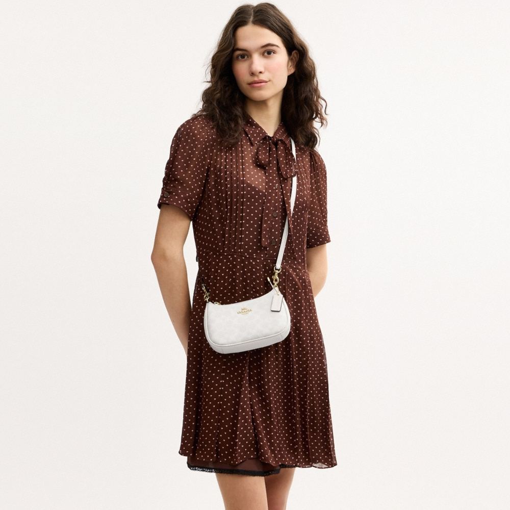 Coach Outlet Teri Mini Crossbody Bag In Signature Canvas - Preorder