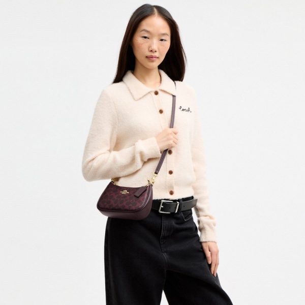 Coach Outlet Teri Mini Crossbody Bag In Signature Canvas - Preorder