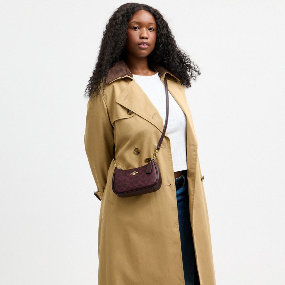 Coach Outlet Teri Mini Crossbody Bag In Signature Canvas - Preorder