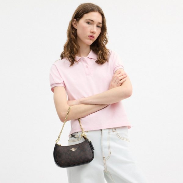 Coach Outlet Teri Mini Crossbody Bag In Signature Canvas - Preorder