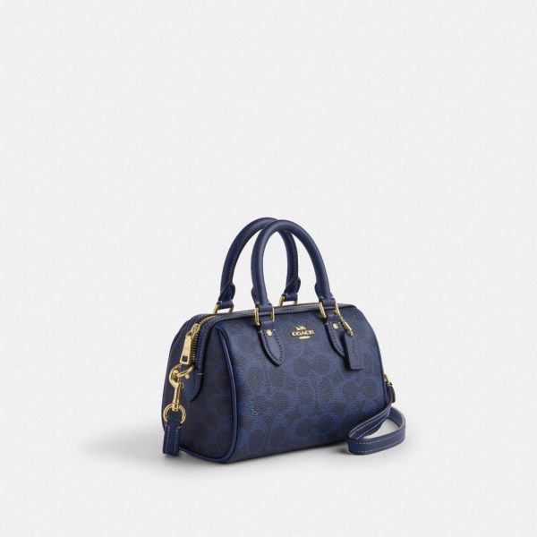 Coach Outlet Mini Rowan Crossbody Bag In Signature Canvas - Preorder