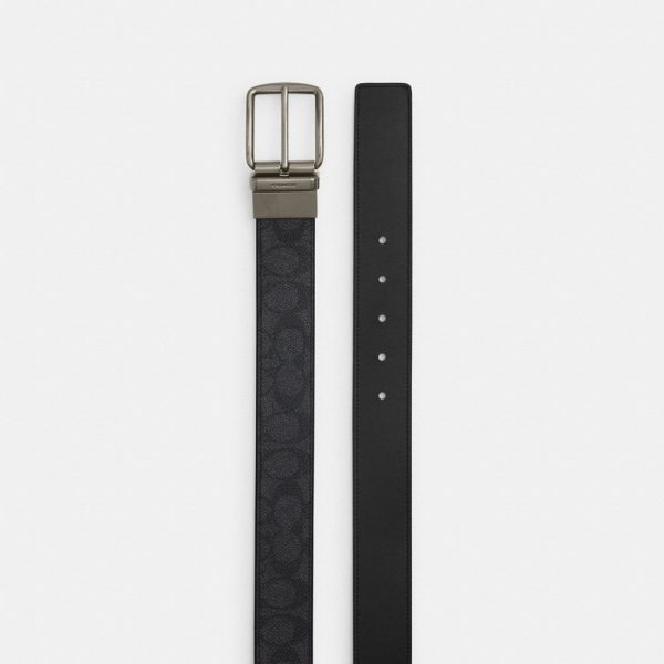 Coach Outlet Boxed Card Case And Belt Set In Signature Canvas - Preorder