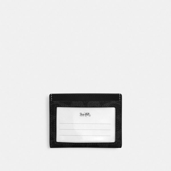 Coach Outlet Slim ID Card Case In Signature Canvas - Preorder