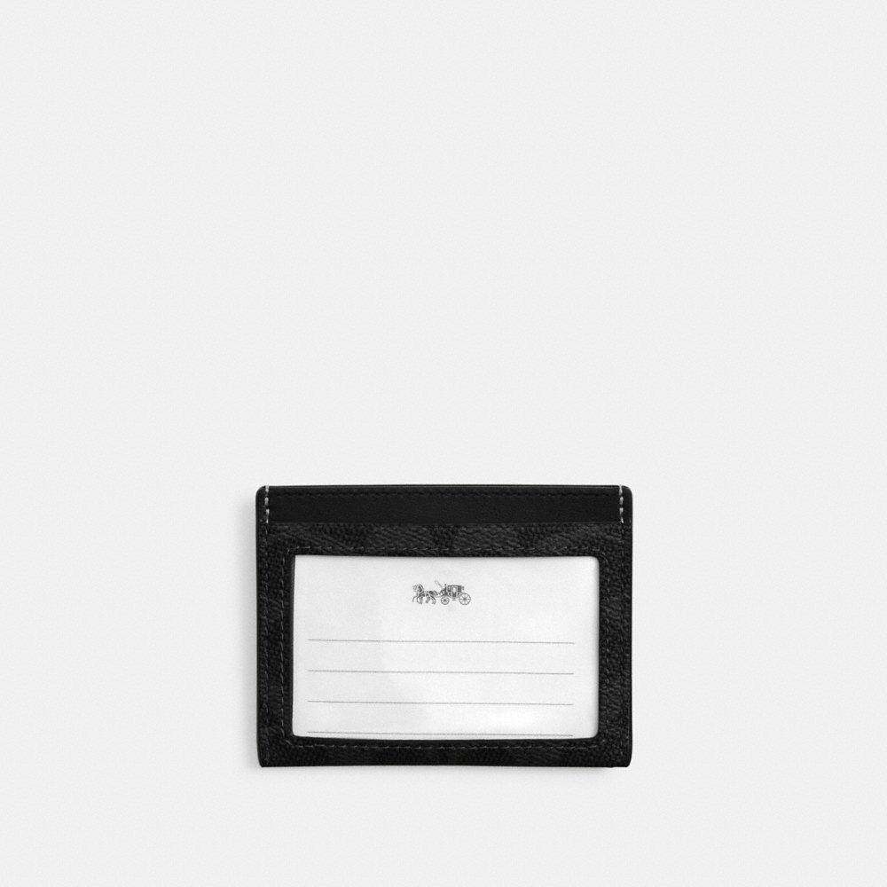 Coach Outlet Slim ID Card Case In Signature Canvas - Preorder
