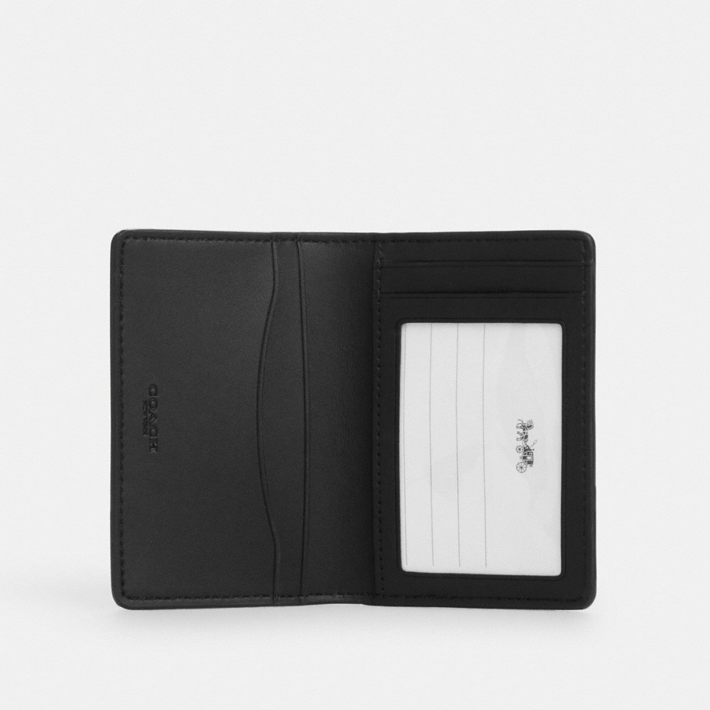 Coach Outlet ID Wallet In Signature Canvas - Preorder