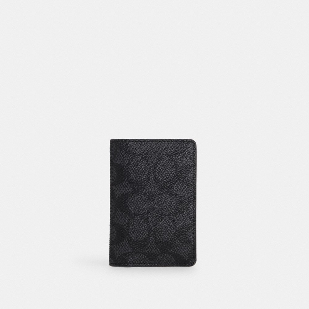 Coach Outlet ID Wallet In Signature Canvas - Preorder